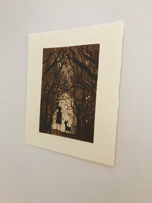Original art for sale at UGallery.com | Eyes by Doug Lawler | $325 | printmaking | 10' h x 8' w | photo 3