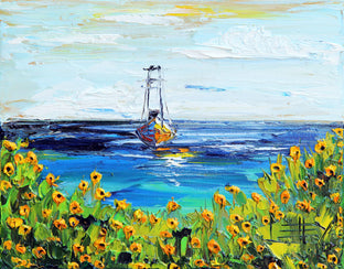 Sailing in Monterey by Lisa Elley |  Artwork Main Image 