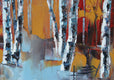 Original art for sale at UGallery.com | Elegant Birch by Lisa Elley | $300 | oil painting | 10' h x 10' w | thumbnail 4