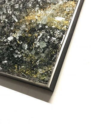 Original art for sale at UGallery.com | Japanese Mountains (Kumamoto Prefecture) by Jack R. Mesa | $11,200 | mixed media artwork | 44' h x 97' w | photo 2