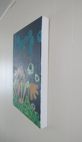 Deep Thoughts by Diana Elena Chelaru |  Side View of Artwork 