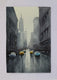Original art for sale at UGallery.com | Walking in the Rain by Swarup Dandapat | $750 | watercolor painting | 22' h x 15' w | thumbnail 3