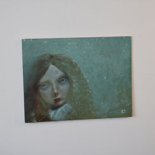 Original art for sale at UGallery.com | Winter Evening by Krzysztof Iwin | $1,500 | acrylic painting | 11.81' h x 15.74' w | photo 2