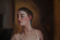 Original art for sale at UGallery.com | Two Dancers in Studio by John Kelly | $2,200 | oil painting | 24' h x 18' w | thumbnail 4