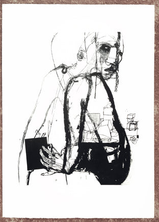 Original art for sale at UGallery.com | Black Box III by Natalia Pawlus | $1,200 | printmaking | 40' h x 28' w | photo 2