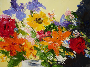 My Fair Blossoms by Judy Mackey |   Closeup View of Artwork 
