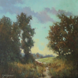 Original art for sale at UGallery.com | Hillside Pass by Gail Greene | $350 | oil painting | 12' h x 12' w | photo 1