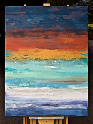 Original art for sale at UGallery.com | Indomitable Spirit by Alicia Dunn | $1,220 | acrylic painting | 40' h x 30' w | photo 1