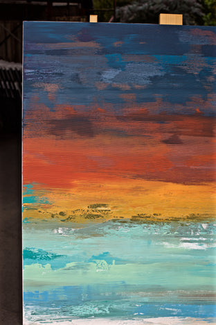 Original art for sale at UGallery.com | Indomitable Spirit by Alicia Dunn | $1,220 | acrylic painting | 40' h x 30' w | photo 2