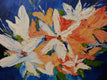 Original art for sale at UGallery.com | Fade into Blue by Judy Mackey | $1,150 | oil painting | 24' h x 24' w | thumbnail 4