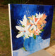 Original art for sale at UGallery.com | Fade into Blue by Judy Mackey | $1,150 | oil painting | 24' h x 24' w | thumbnail 2