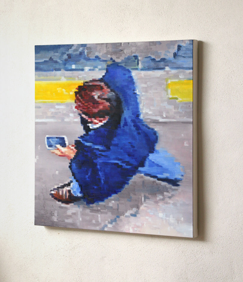 Cowboy Boots and Cell Phone by Warren Keating |  Context View of Artwork 