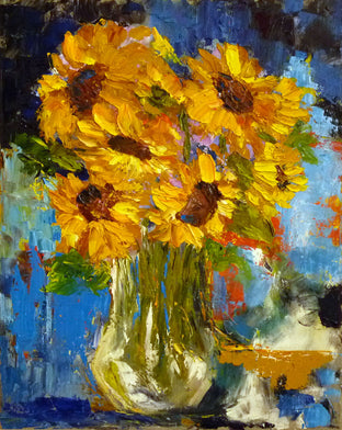 Sunshine on Blue by Judy Mackey |  Artwork Main Image 