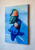 Original art for sale at UGallery.com | Taking Her Arm in Paris by Warren Keating | $3,575 | oil painting | 40' h x 30' w | thumbnail 3