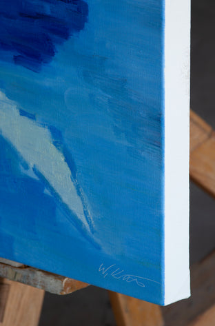 Taking Her Arm in Paris by Warren Keating |  Side View of Artwork 