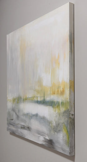 Still Waters by Jenn Williamson |  Side View of Artwork 