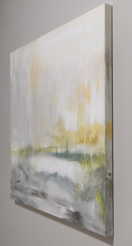 Still Waters by Jenn Williamson |  Side View of Artwork 
