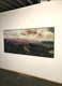 Original art for sale at UGallery.com | Japanese Mountains (Kumamoto Prefecture) by Jack R. Mesa | $11,200 | mixed media artwork | 44' h x 97' w | thumbnail 3