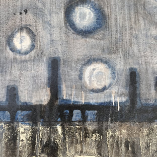 Starry Night III by Pat Forbes |   Closeup View of Artwork 