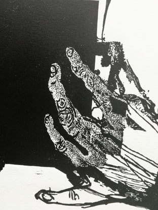 Original art for sale at UGallery.com | Black Box III by Natalia Pawlus | $1,200 | printmaking | 40' h x 28' w | photo 4