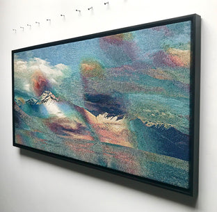 Original art for sale at UGallery.com | Montana Mountain (Sound Synthesis) by Jack R. Mesa | $3,000 | fiber artwork | 28' h x 56' w | photo 3