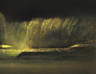 Original art for sale at UGallery.com | Light and Shadow by Shao Yuan Zhang | $900 | printmaking | 15.5' h x 16' w | photo 4