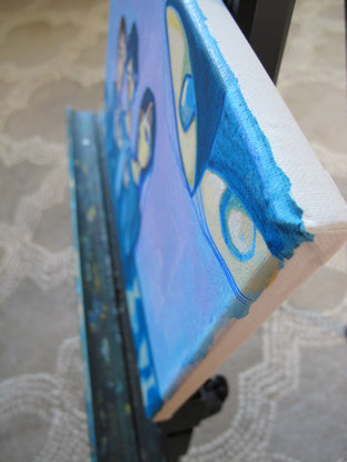 Coffee at Night by Diana Elena Chelaru |  Side View of Artwork 