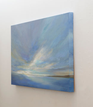 Original art for sale at UGallery.com | Coastal Light by Sheila Finch | $3,225 | oil painting | 24' h x 48' w | photo 2