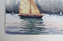 Original art for sale at UGallery.com | Catching the Wind in My Sails by Swarup Dandapat | $750 | watercolor painting | 15' h x 22' w | thumbnail 2