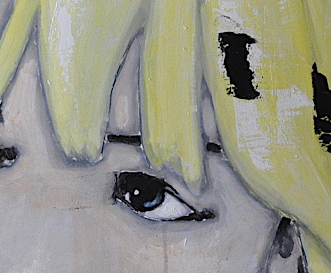 Do Whatever You Want by Mark Cudd |  Closeup View of Artwork 