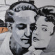 Original art for sale at UGallery.com | Walks the City Very Fast by Mark Cudd | $1,200 | acrylic painting | 36' h x 36' w | thumbnail 4
