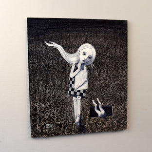 Original art for sale at UGallery.com | Alice by Krzysztof Iwin | $1,250 | acrylic painting | 12' h x 11' w | photo 3