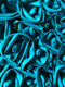 Original art for sale at UGallery.com | Blue Topaz by Andrea Cook | $475 | fiber artwork | 10' h x 10' w | thumbnail 4
