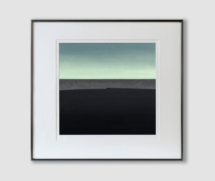 Original art for sale at UGallery.com | Silent Canyon by Shao Yuan Zhang | $900 | printmaking | 15.7' h x 15.7' w | photo 3