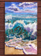 Original art for sale at UGallery.com | California Breakers by Tara Zalewsky-Nease | $2,100 | oil painting | 48' h x 30' w | thumbnail 3