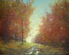 Original art for sale at UGallery.com | Cinnamon and Cider by Gail Greene | $1,075 | oil painting | 24' h x 30' w | thumbnail 2