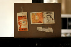 Original art for sale at UGallery.com | 50 Pounds by Jose H. Alvarenga | $600 | oil painting | 9' h x 12' w | thumbnail 4