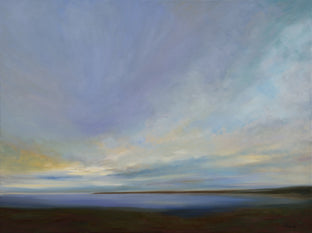 Original art for sale at UGallery.com | Coastal Clouds #7 by Sheila Finch | $3,375 | oil painting | 30' h x 40' w | photo 1
