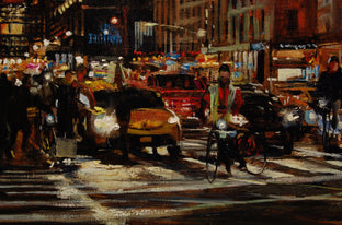 The Crossing at 59th and 6th by Onelio Marrero |   Closeup View of Artwork 