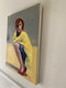 Original art for sale at UGallery.com | Woman in Yellow by Malia Pettit | $1,675 | oil painting | 30' h x 24' w | thumbnail 2