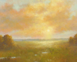 Original art for sale at UGallery.com | Castles in the Air by Gail Greene | $500 | oil painting | 16' h x 16' w | photo 4