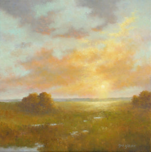 Original art for sale at UGallery.com | Castles in the Air by Gail Greene | $500 | oil painting | 16' h x 16' w | photo 1