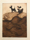 Original art for sale at UGallery.com | A Ride by Doug Lawler | $325 | printmaking | 10' h x 8' w | thumbnail 1