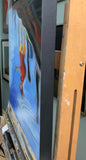 Original art for sale at UGallery.com | My Real Passion by Andres Lopez | $625 | oil painting | 20' h x 20' w | thumbnail 2