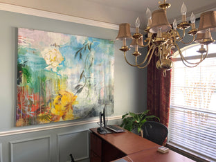 Original art for sale at UGallery.com | A Bit of Breeze by Julia Hacker | $5,175 | acrylic painting | 60' h x 69' w | photo 3