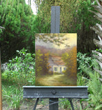 Original art for sale at UGallery.com | Time Stands Still by Gail Greene | $375 | oil painting | 14' h x 11' w | thumbnail 3