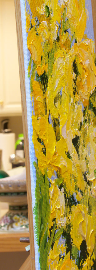 Original art for sale at UGallery.com | Lion Grove Garden by Allan P. Friedlander | $275 | acrylic painting | 12' h x 6' w | photo 2