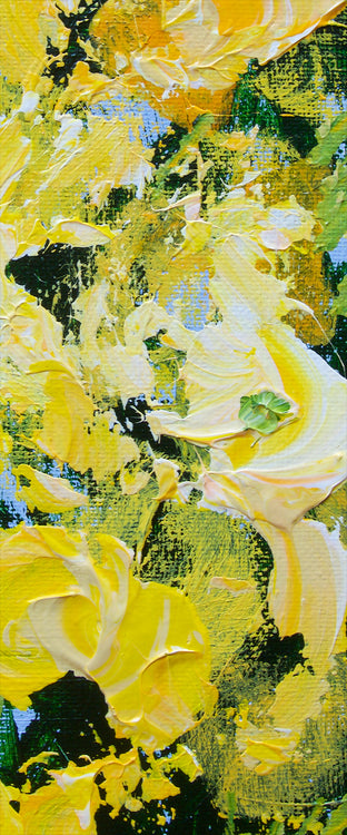 Original art for sale at UGallery.com | Lion Grove Garden by Allan P. Friedlander | $275 | acrylic painting | 12' h x 6' w | photo 4