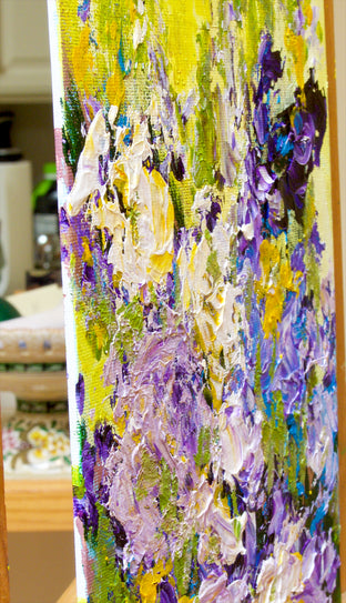 Original art for sale at UGallery.com | Sudeley Garden by Allan P. Friedlander | $275 | acrylic painting | 12' h x 9' w | photo 2