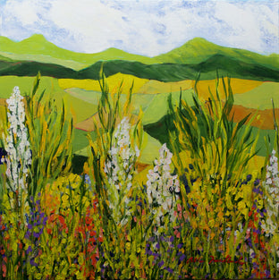 Original art for sale at UGallery.com | Best Place in the World by Allan P. Friedlander | $850 | acrylic painting | 24' h x 24' w | photo 1